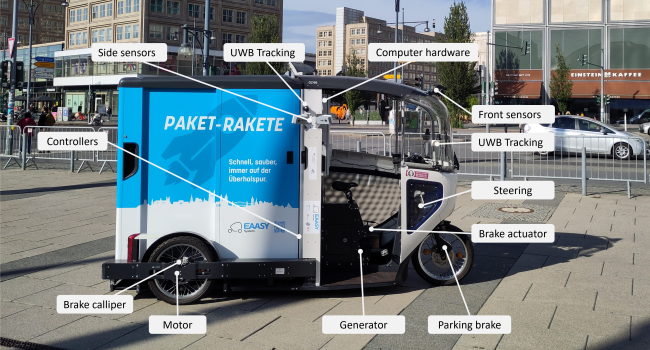 Electric Adaptive Autonomous Smart deliverY System - Eaasy System