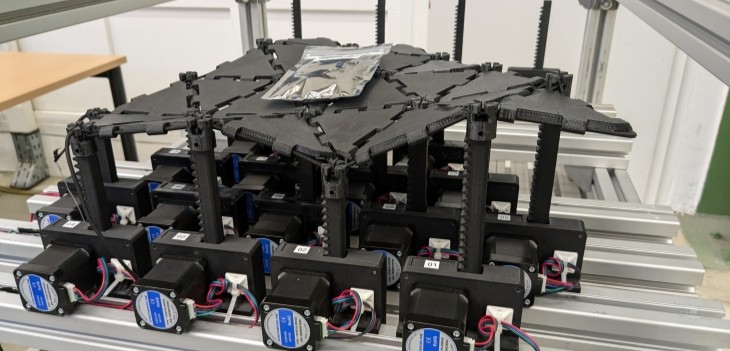 Modularer Peristaltischer Flächenförderer 