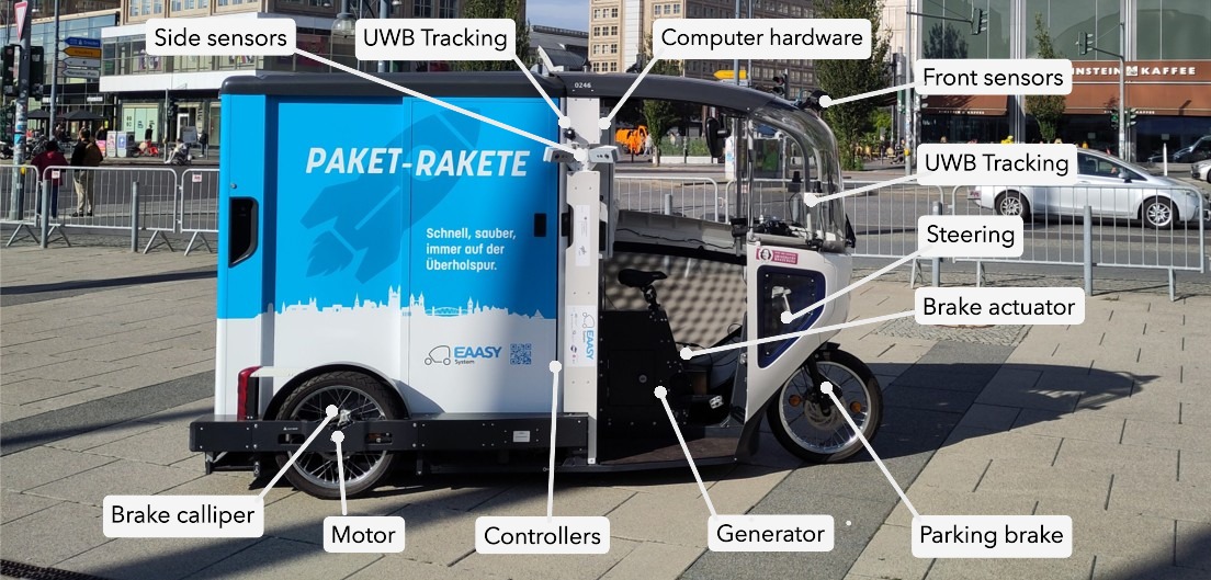 Electric Adaptive Autonomous Smart deliverY System - Eaasy System