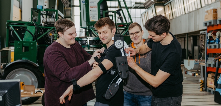 Exoskelett in der Lehre